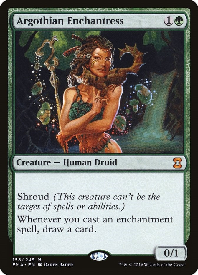 Argothian Enchantress (158) (Eternal Masters)