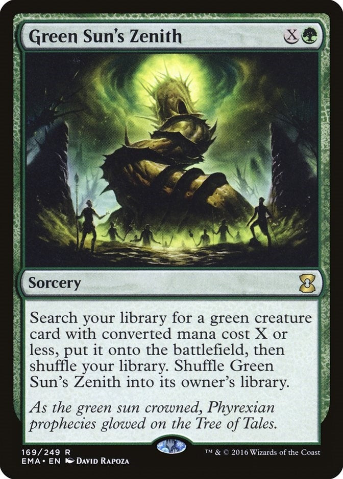 Green Sun's Zenith (169) (Eternal Masters)