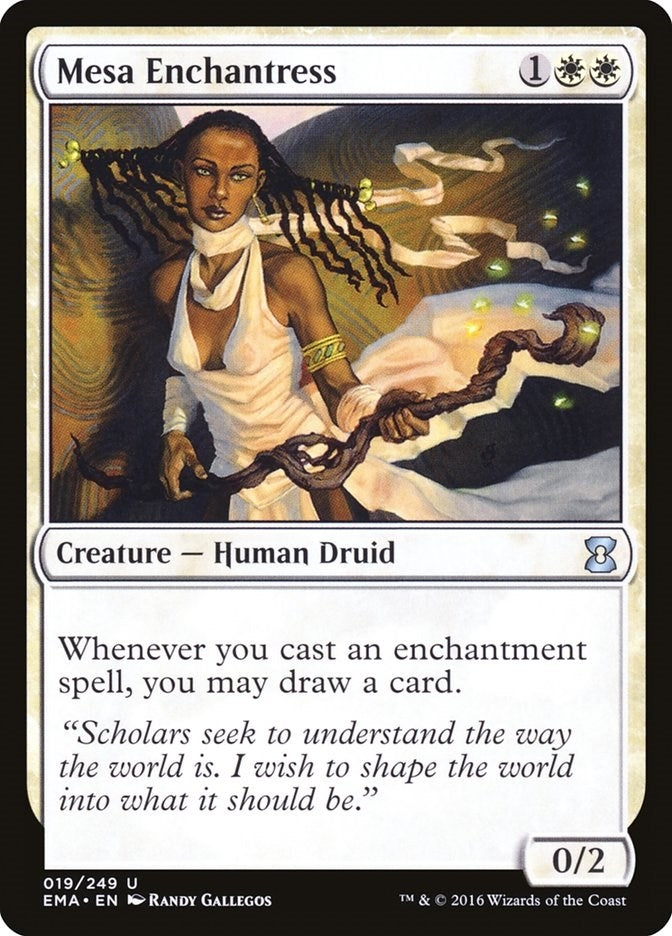 Mesa Enchantress (19) (Eternal Masters)