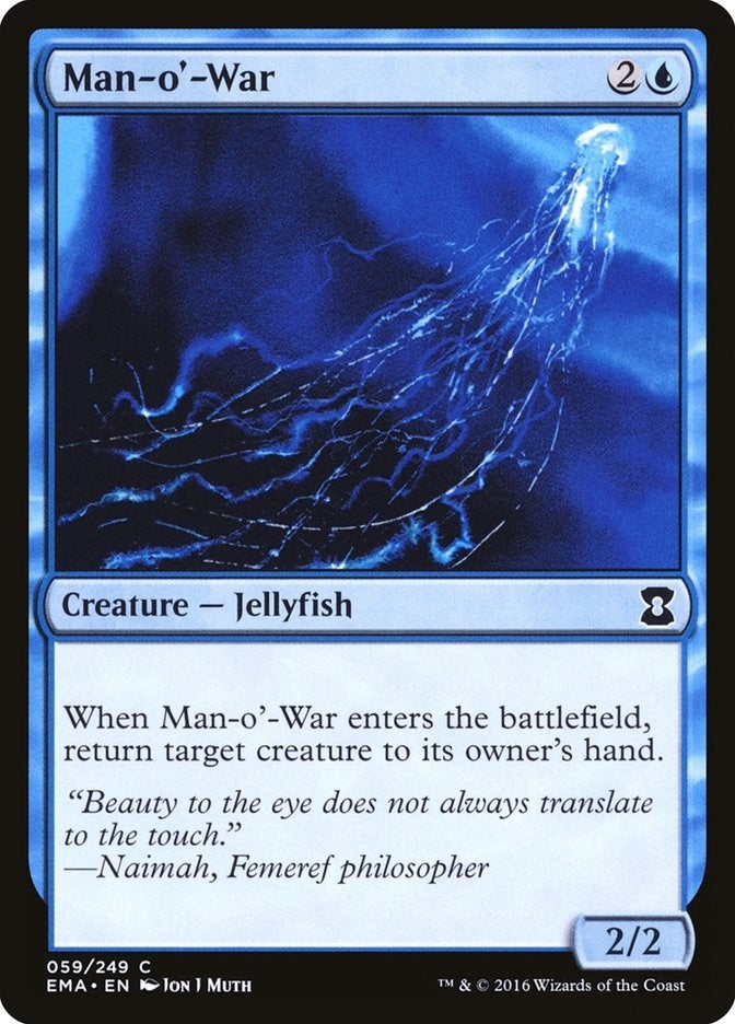 Man-o'-War (59) (Eternal Masters)