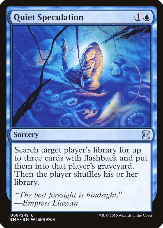 Quiet Speculation (68) (Eternal Masters)