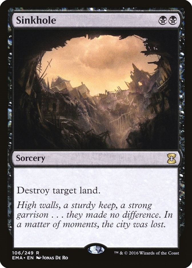 Sinkhole (106) (Eternal Masters)