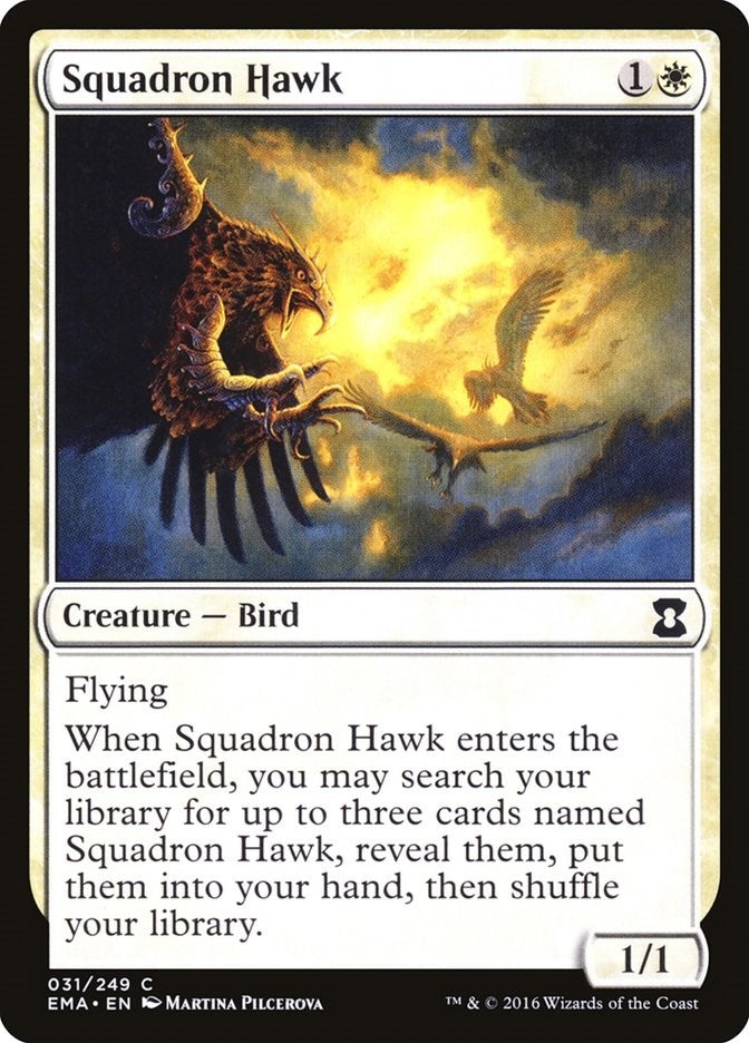 Squadron Hawk (31) (Eternal Masters)
