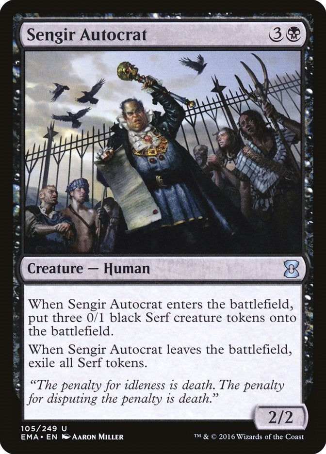 Sengir Autocrat (105) (Eternal Masters)