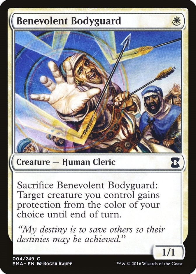 Benevolent Bodyguard (4) (Eternal Masters)