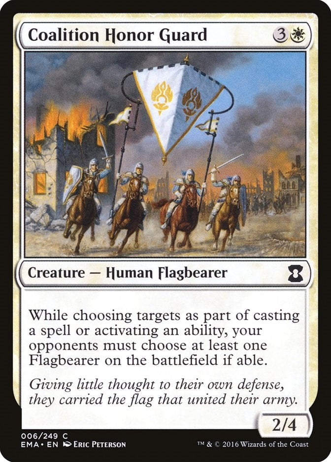 Coalition Honor Guard (6) (Eternal Masters)