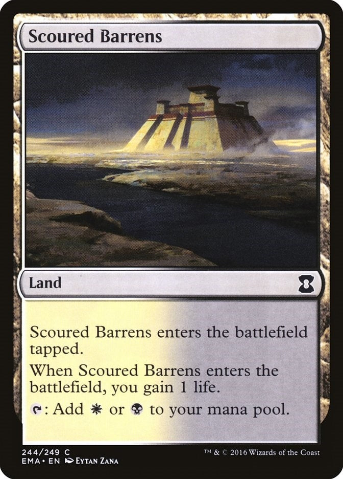 Scoured Barrens (244) (Eternal Masters)