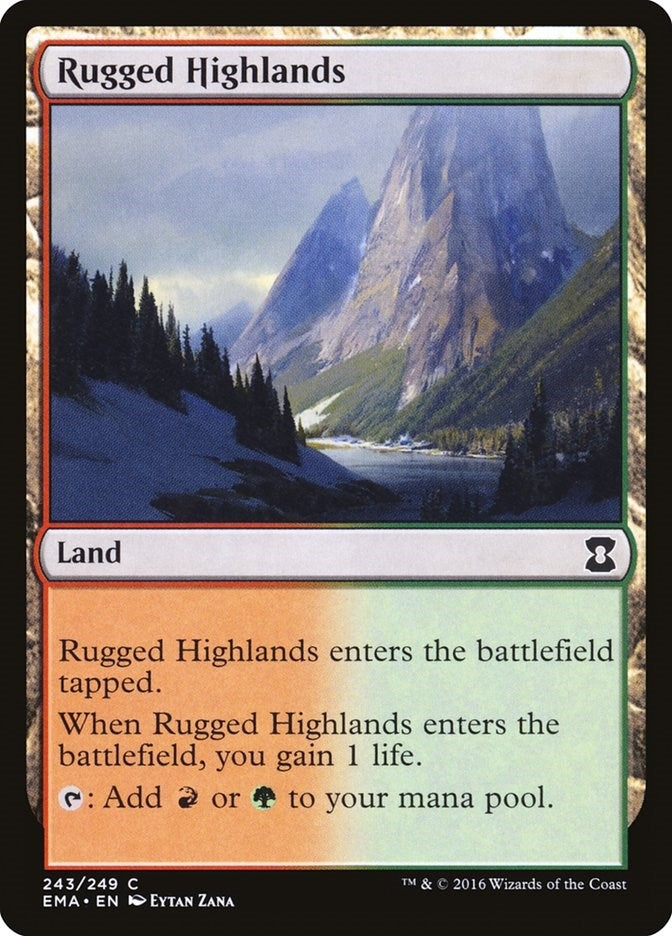 Rugged Highlands (243) (Eternal Masters)