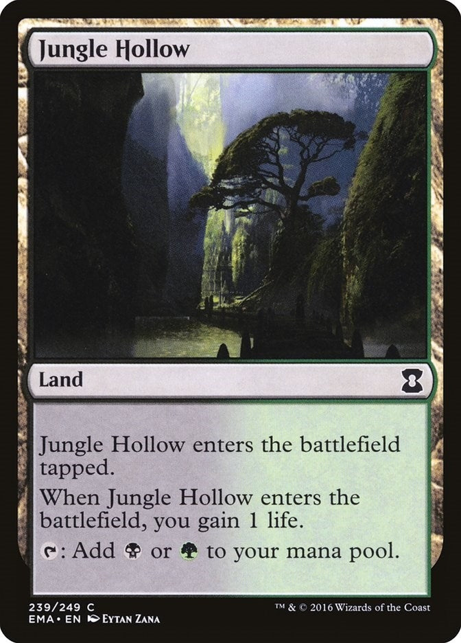 Jungle Hollow (239) (Eternal Masters)