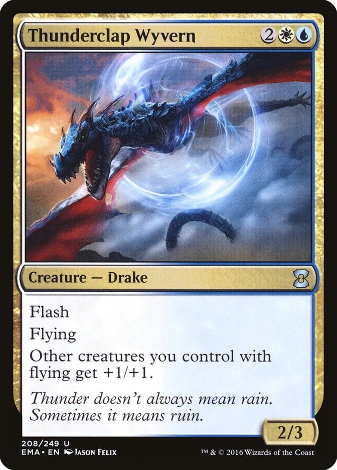 Thunderclap Wyvern (208) (Eternal Masters)