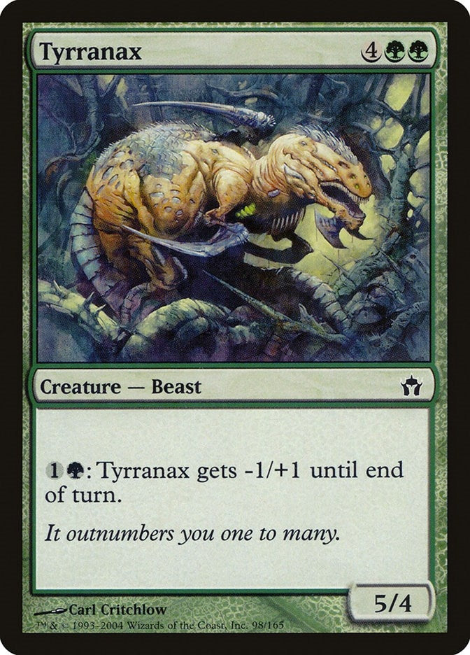 Image for Tyrranax (98) - Magic: The Gathering