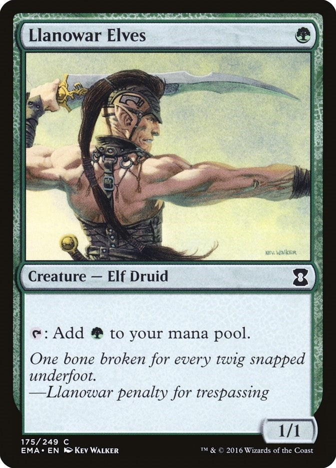 Llanowar Elves (175) (Eternal Masters)