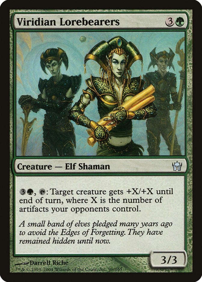 Image for Viridian Lorebearers (99) - Magic: The Gathering