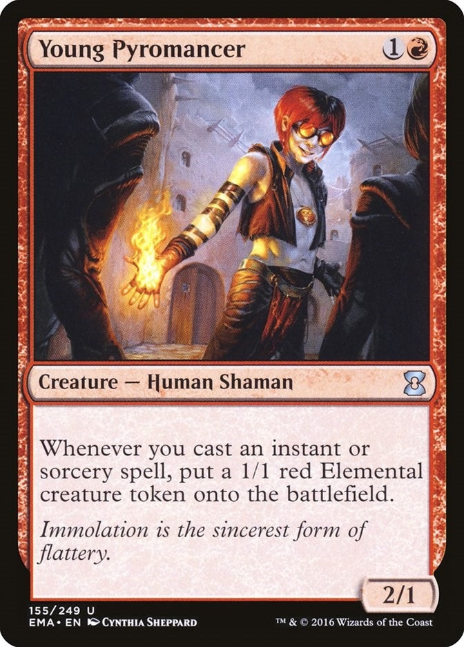 Young Pyromancer (155) (Eternal Masters)