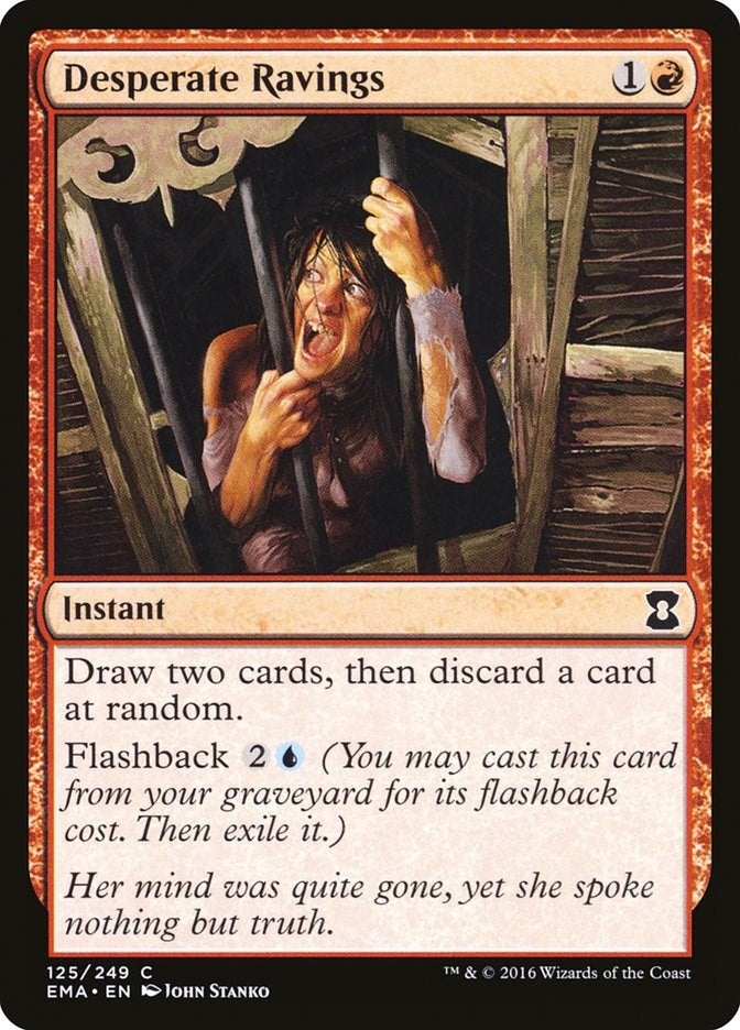 Desperate Ravings (125) (Eternal Masters)