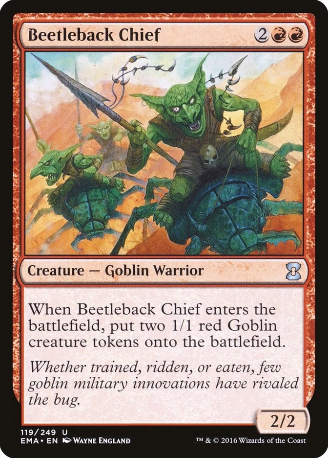 Beetleback Chief (119) (Eternal Masters)