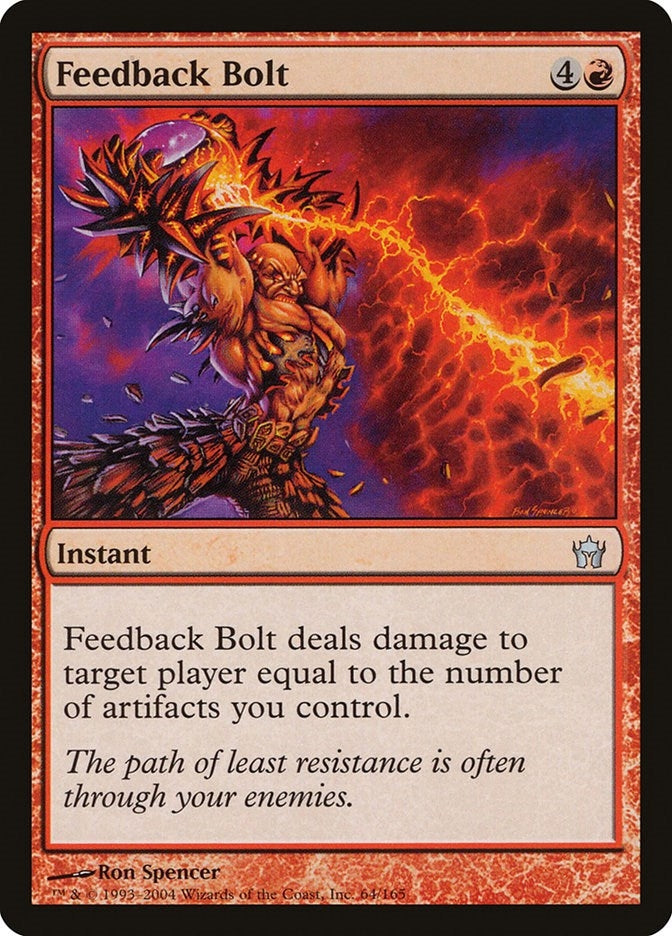 Feedback Bolt (64) (Fifth Dawn)