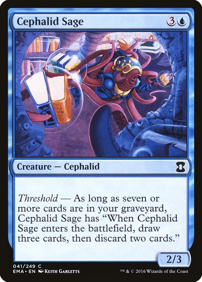 Cephalid Sage (41) (Eternal Masters)