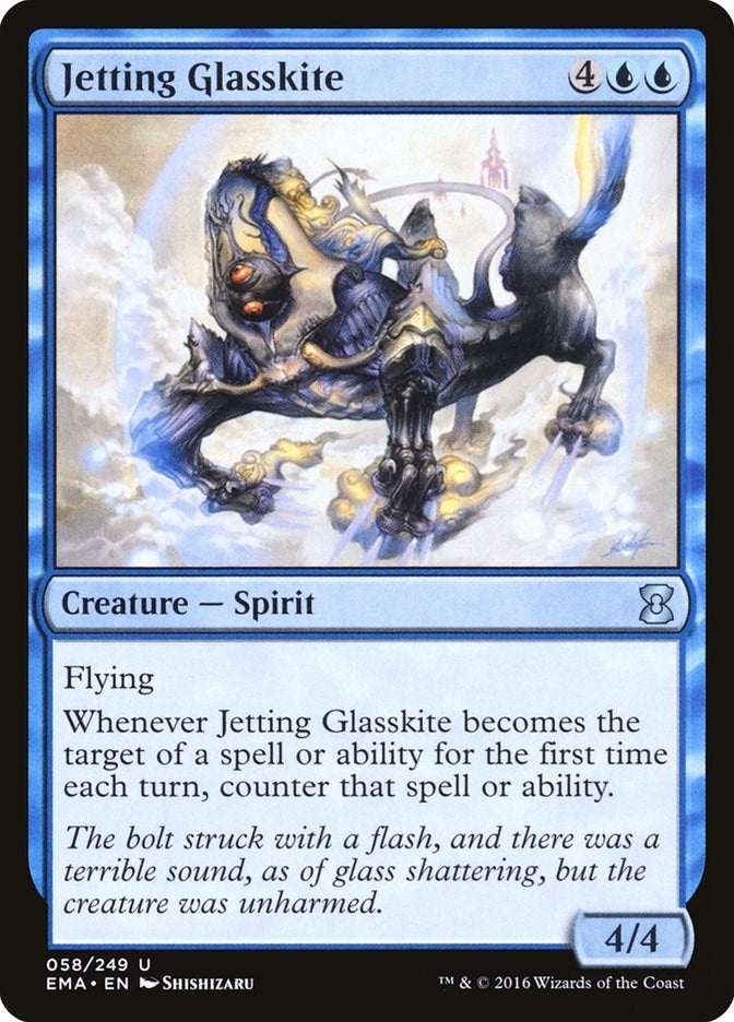Jetting Glasskite (58) (Eternal Masters)