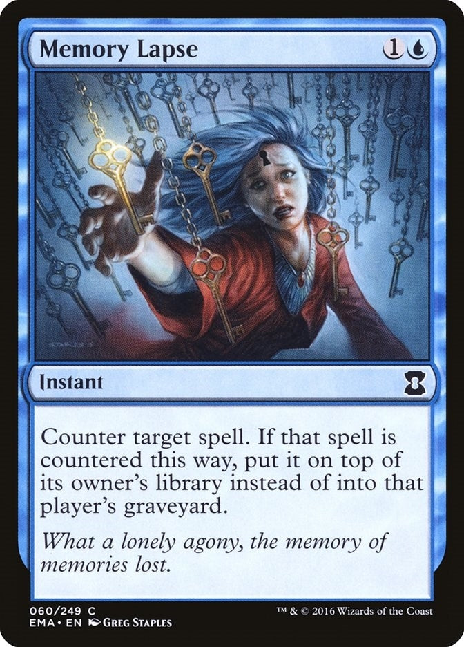 Memory Lapse (60) (Eternal Masters)