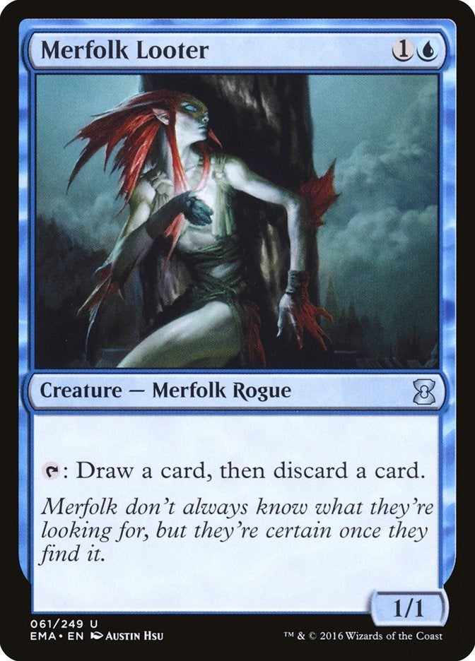 Merfolk Looter (61) (Eternal Masters)