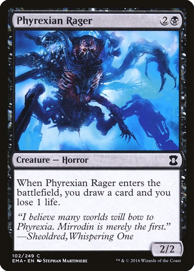 Phyrexian Rager (102) (Eternal Masters)