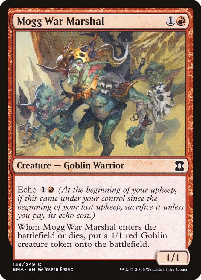 Mogg War Marshal (139) (Eternal Masters)