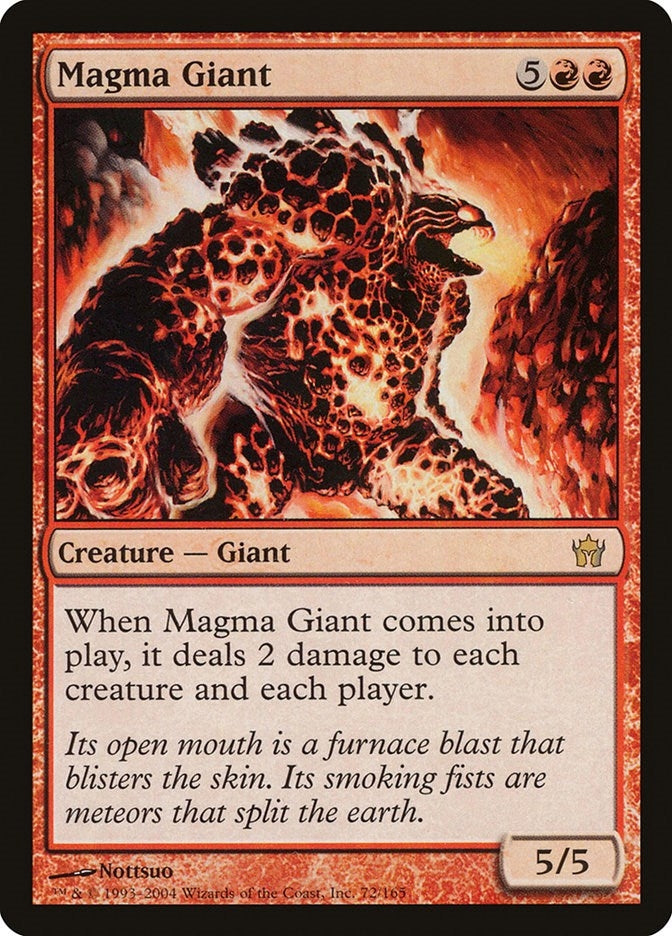 Magma Giant (72) (Fifth Dawn)
