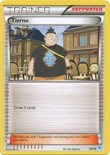 Image for Tierno (29 - Suicune Deck) (29/30) (XY Trainer Kit: Pikachu Libre & Suicune) - Pokemon