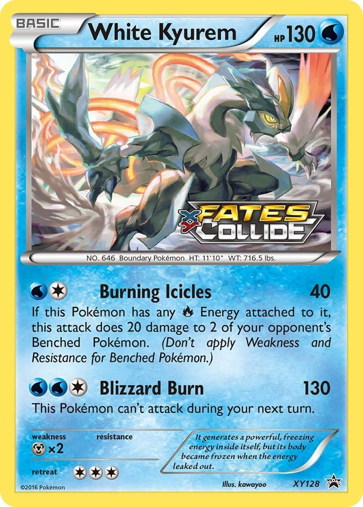 Image for White Kyurem (Prerelease) (XY128) (XY Promos) - Pokemon