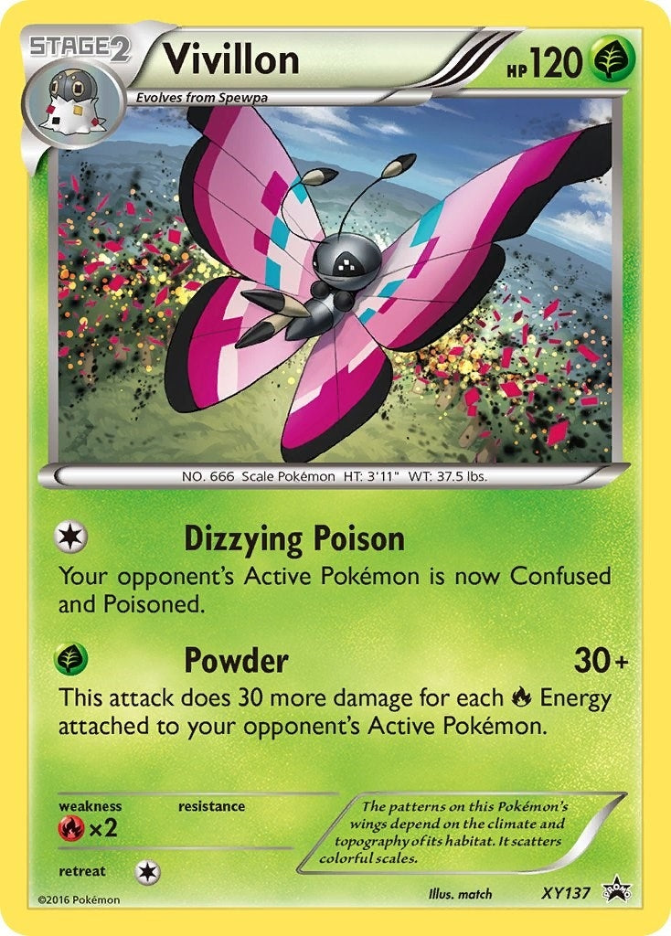 Image for Vivillon (XY137) (XY Promos) - Pokemon
