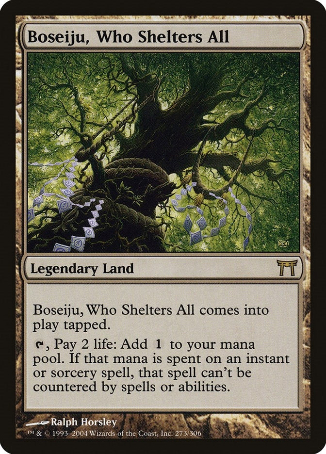 Boseiju, Who Shelters All (273) (Champions of Kamigawa)