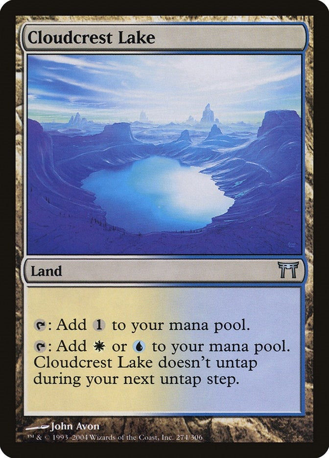 Cloudcrest Lake (274) (Champions of Kamigawa)