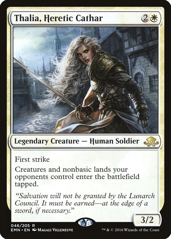 Thalia, Heretic Cathar (46) (Eldritch Moon)