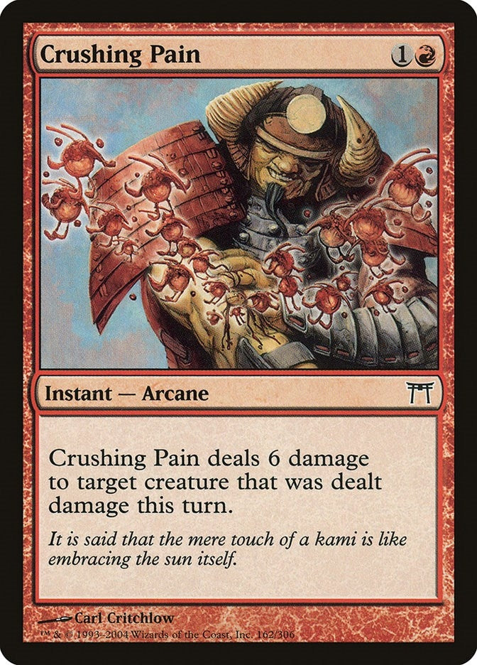 Crushing Pain (162) (Champions of Kamigawa)