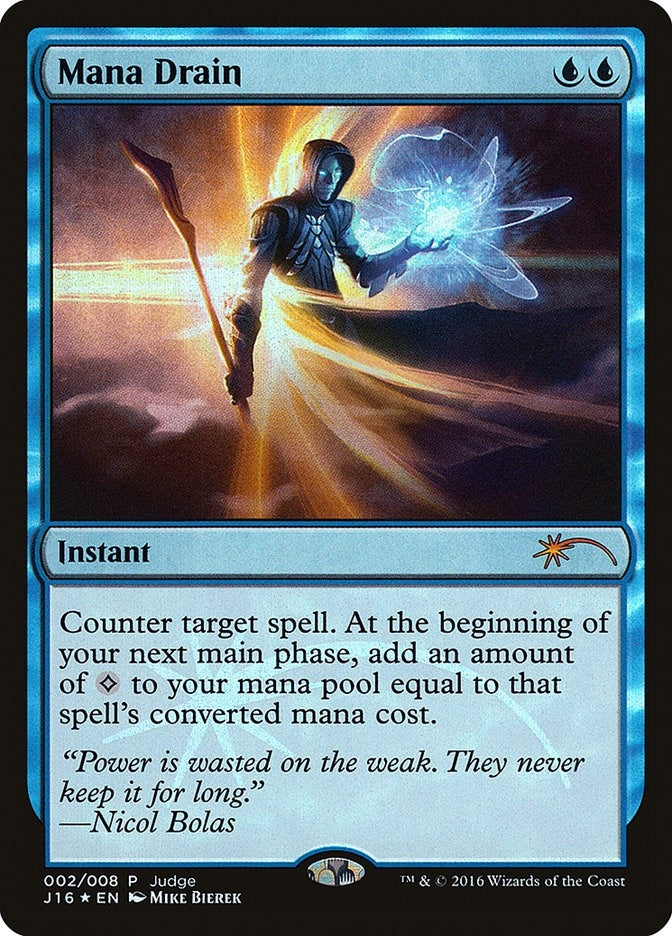 Mana Drain (2) (Judge Promos)