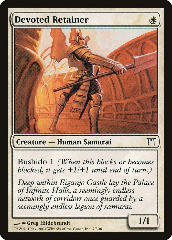 Devoted Retainer (7) (Champions of Kamigawa)