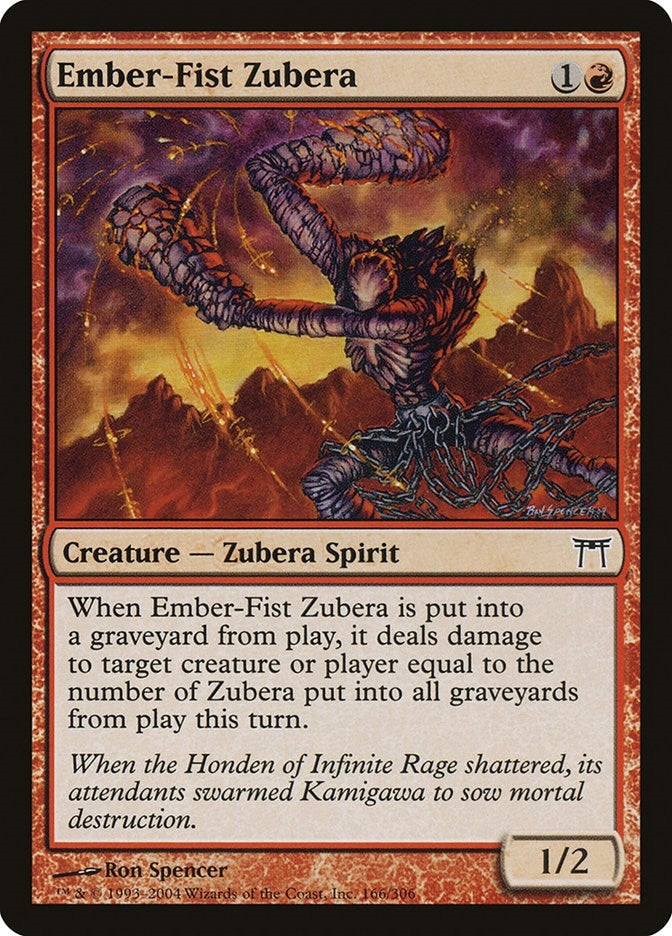 Ember-Fist Zubera (166) (Champions of Kamigawa)