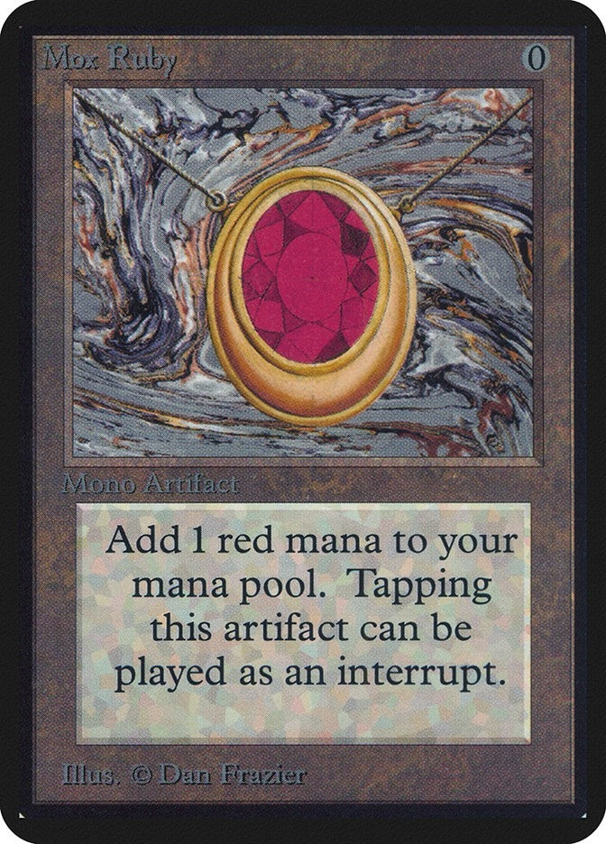 Mox Ruby (Alpha Edition)