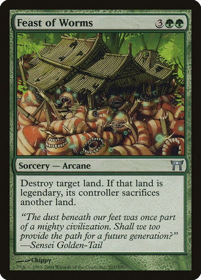 Feast of Worms (207) (Champions of Kamigawa)