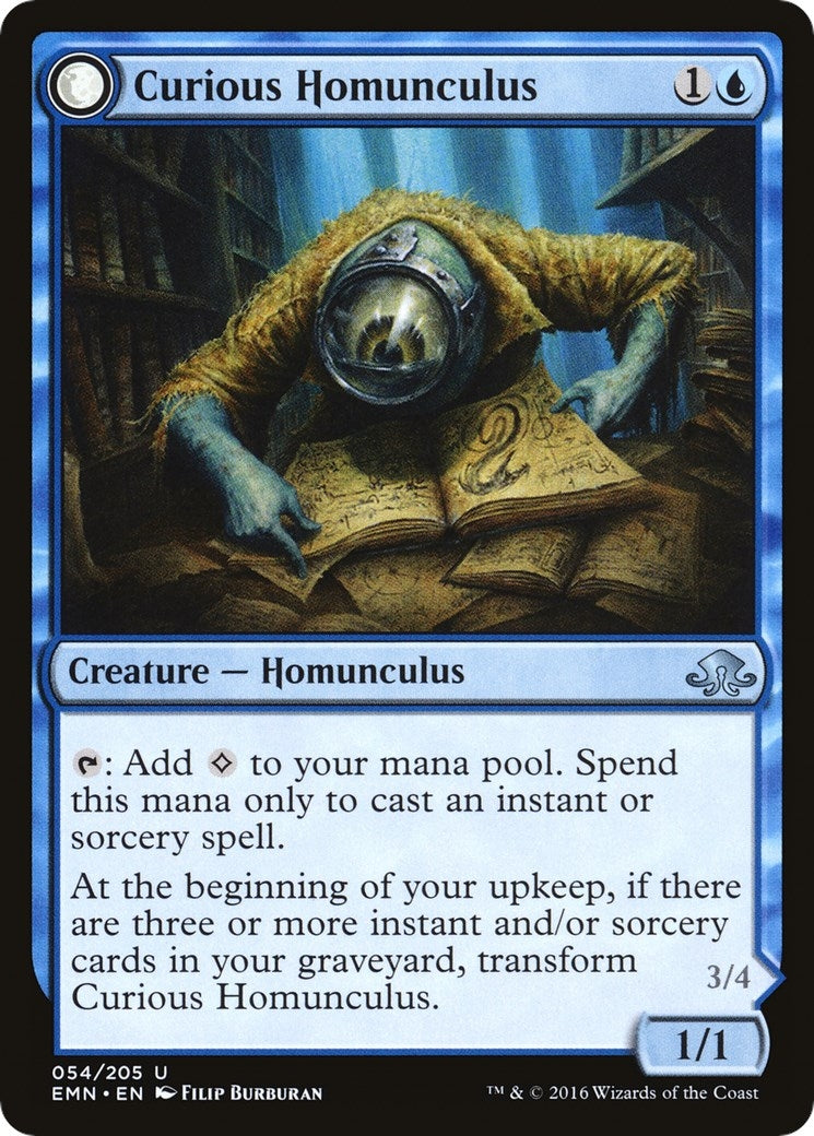 Curious Homunculus (54) (Eldritch Moon)