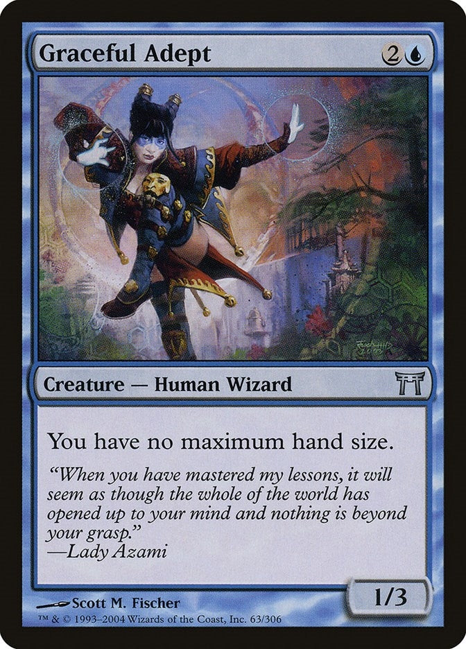 Graceful Adept (63) (Champions of Kamigawa)