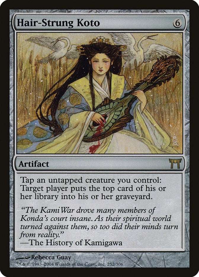 Hair-Strung Koto (252) (Champions of Kamigawa)