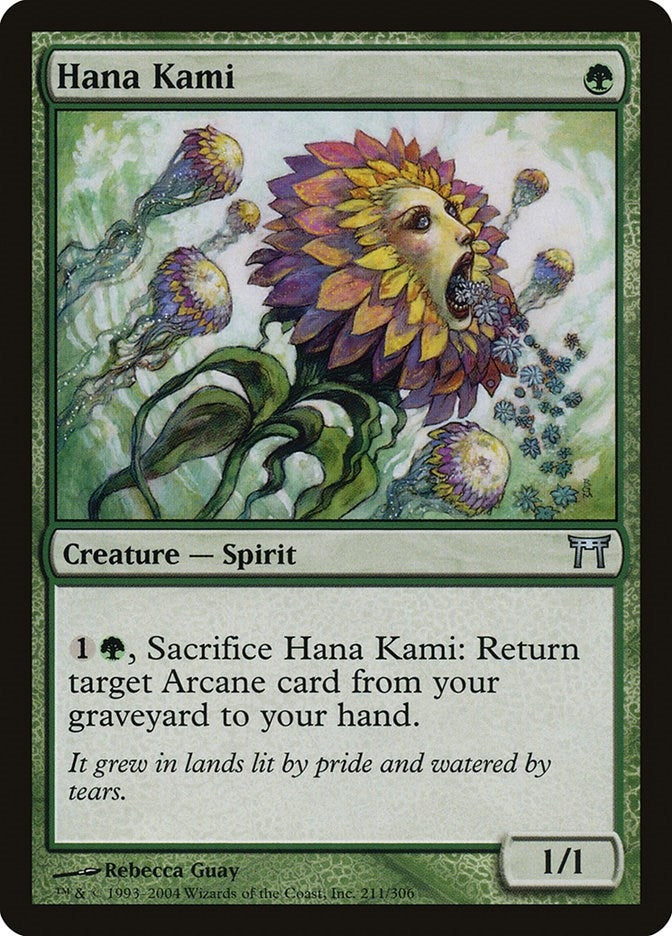 Hana Kami (211) (Champions of Kamigawa)