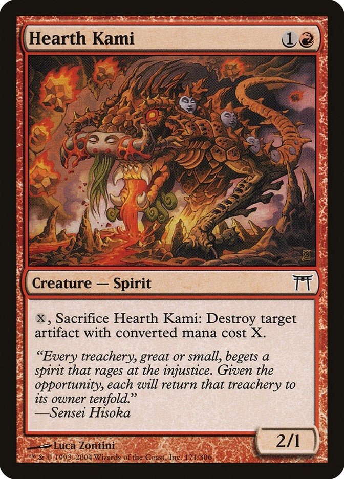 Hearth Kami (171) (Champions of Kamigawa)