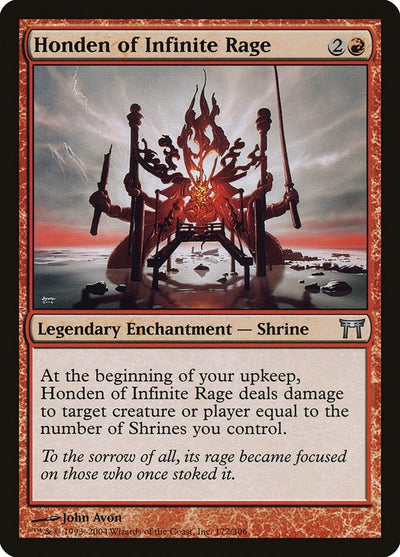 Honden of Infinite Rage (172) (Champions of Kamigawa)