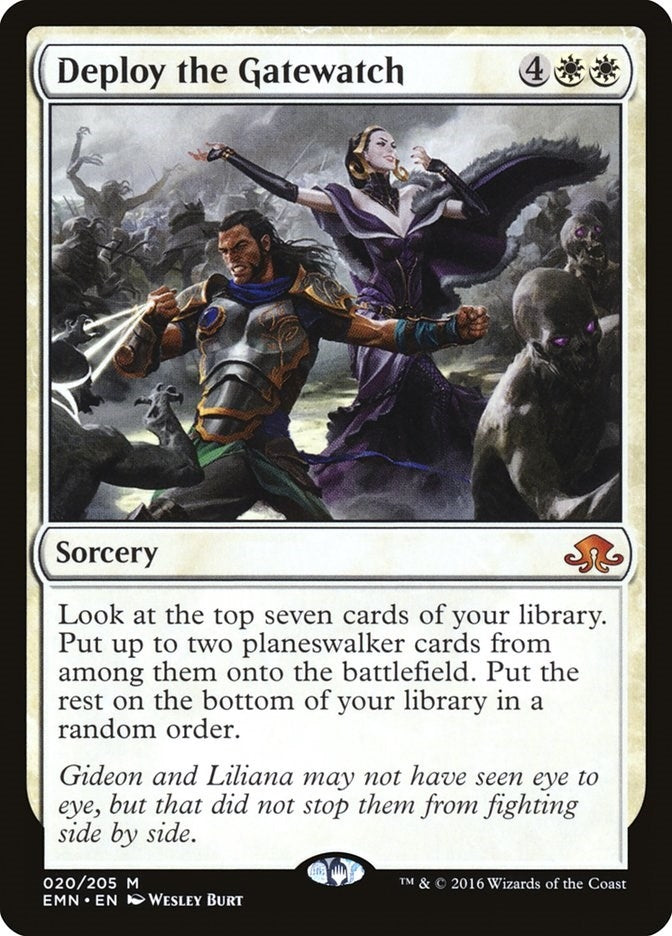 Deploy the Gatewatch (20) (Eldritch Moon)