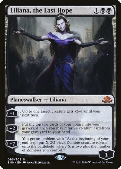 Liliana, the Last Hope (93) (Eldritch Moon)