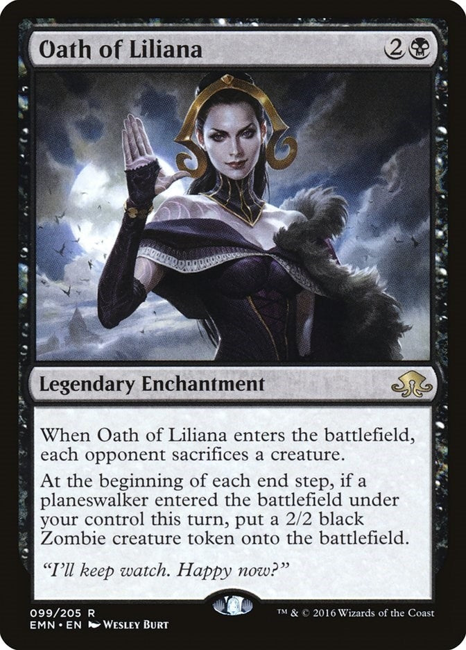 Oath of Liliana (99) (Eldritch Moon)