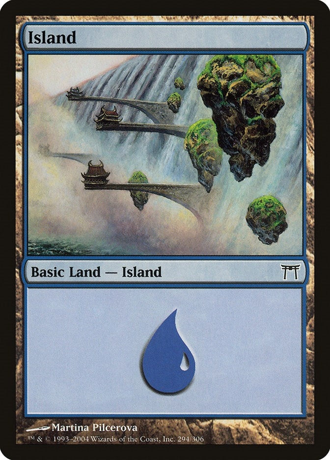 Island (294) (294) (Champions of Kamigawa)